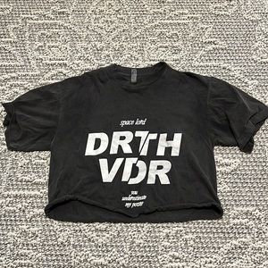Darth Vader Cropped Shirt